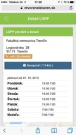 Stal sa vám úraz? k najbližšiemu lekárovi či lekárni v kraji vás okamžite dovedie aplikácia vo vašom mobile - OL_LSPP_detail
