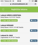 Stal sa vám úraz? k najbližšiemu lekárovi či lekárni v kraji vás okamžite dovedie aplikácia vo vašom mobile - OL_lekarne
