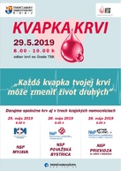 Trenčianska župa bude opäť pomáhať, do jarnej kvapky krvi sa môžete zapojiť aj vy - plagat