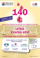 Trenčianska župa opäť pozýva na kvapku krvi. pomôžte nám prekonať hranicu 150 litrov darovanej vzácnej tekutiny. - letnakvapka krvi