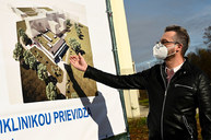 Zväčšiť fotografiu - V bojnickej nemocnici vyrástol základný skelet nového urgentného príjmu - 20201118_BOJ_nemocnica_023w