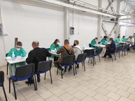 Zväčšiť fotografiu - V kraji sa cez víkend očkovalo pfizerom - Očkovanie_05-1 (108)