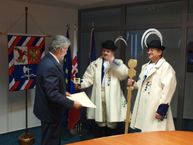 Predstavitelia cechu košikárov sa stretli so županom sedláčkom - Pb126994