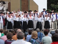 Sviatok folklóru na hornej nitre sa tešil mimoriadnemu záujmu divákov - Fs senior vtacnik prievidza