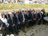 Veľká javorina privítala účastníkov slávností bratstva čechov a slovákov - P1240987