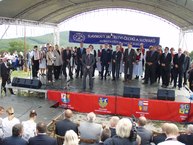 Veľká javorina privítala účastníkov slávností bratstva čechov a slovákov - P7291930