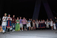 Folklórny súbor  Véna oslavoval 
