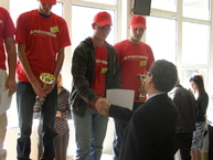 Medzinárodné úspechy považskobystrických stavbárov, inštalatérov a pokrývačov - Nitra murar 2012