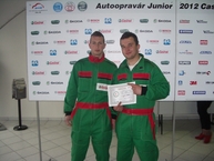 Považskobystrickí opravári úspešní - Junior 2012
