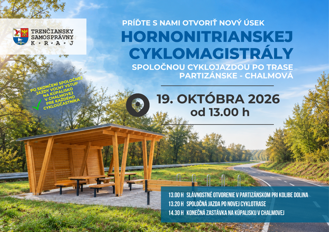 Vyskúšajte s nami nové kilometre cyklotrasy na hornej Nitre