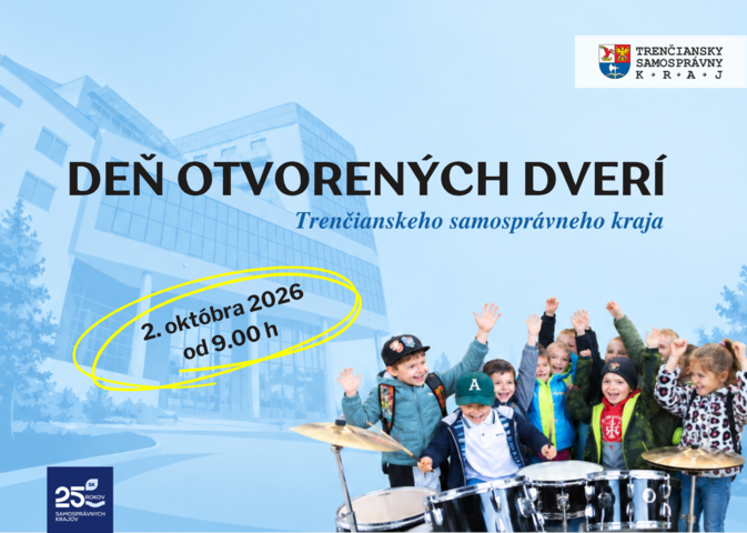 Deň otvorených dverí Trenčianskej župy ukáže moderný kraj hrdý na svoju históriu