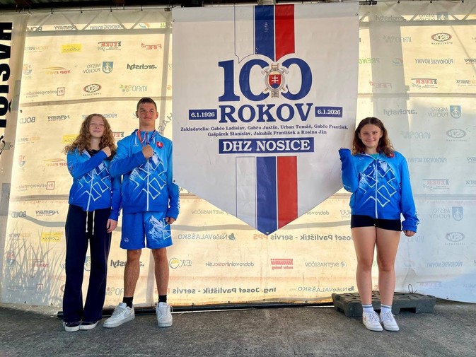 Mladí hasiči z Nosíc reprezentovali Slovensko na svetovom šampionáte