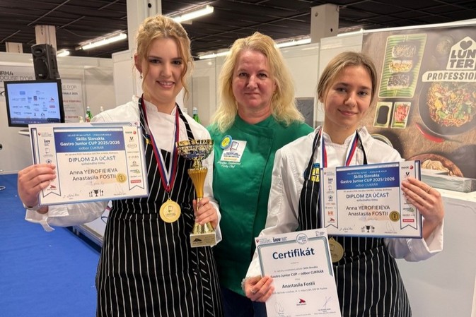 Študentky z Púchova si upiekli prvenstvo