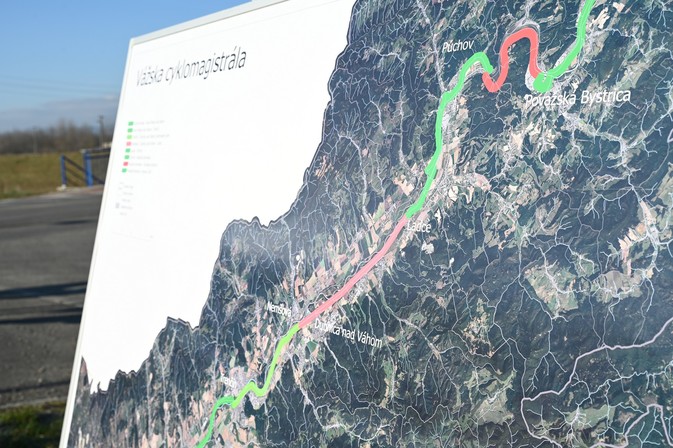 Začala výstavba predposledného úseku Vážskej cyklomagistrály