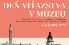 V múzeu zaznie prednáška o záverečných dňoch vojny na Slovensku