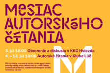 Literárny festival Mesiac autorského čítania zavíta do Trenčína