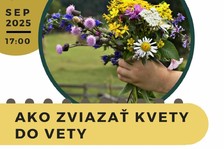 Ako zviazať kvety do vety – prednáška o reči kvetov v Prievidzi