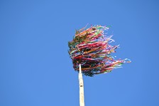 Pestrofarebné stužky na májoch už vejú nad obcami Trenčianskeho kraja