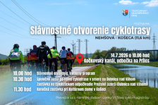 Otvárame ďalšie kilometre Vážskej cyklomagistrály! Buďte s nami pri tom.
