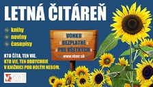 Letná čitáreň ponúkne svoje služby už po 9.-krát