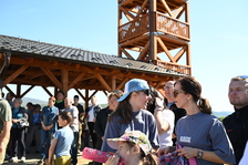 Na mieste starej oskoruše vyrástla v Beckove rozhľadňa