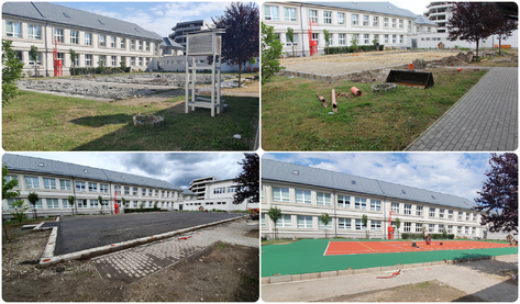Multifunkčné ihrisko na Gymnáziu v Púchove už aj s hracou plochou Multifunkčné ihrisko na Gymnáziu v Púchove už aj s hracou plochou