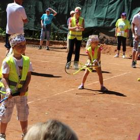 Deti týždeň cibrili svoje tenisové umenie aj vďaka podpore z TSK