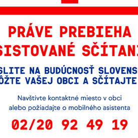 Do konca asistovaného sčítania ostáva posledných 10 dní