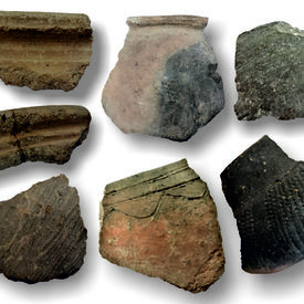 Fragmenty keramických nádob z obce Podskalie 