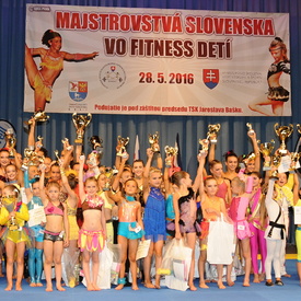 Majstrovstvá Slovenska vo fitness detí 2016