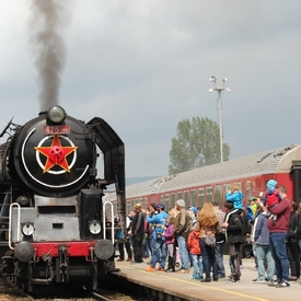 Na hornej Nitre oslávili 120. výročie príchodu prvého vlaku