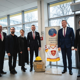 Na Trenčiansku župu zavítal prezident SR, nosnou témou bolo stredné školstvo