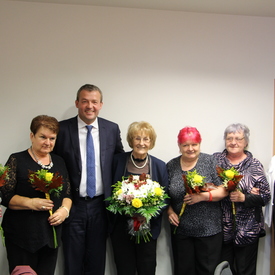 Na Úrade TSK sa stretli členky Krajskej organizácie Únie žien Slovenska v Trenčíne
