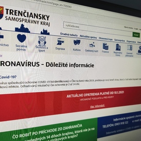 Na web Trenčianskej župy kliklo v minulom roku viac ako 750 tisíc ľudí 