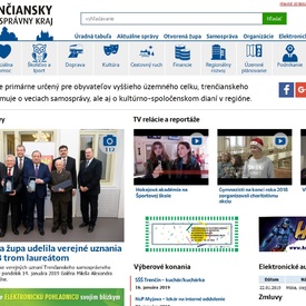 Na web Trenčianskej župy kliklo v roku 2018 viac ako pol milióna ľudí, zobrazenie stránky prekročilo hranicu 2 miliónov