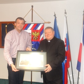 Nitriansky diecézny biskup na návšteve u predsedu TSK
