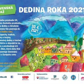 Nominácie na Dedinu roka 2021 môžete posielať ešte tento mesiac