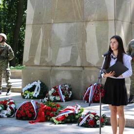 Pri Pamätníku umučených na trenčianskej Brezine spomínali na hrdinských vojakov, partizánov a civilistov