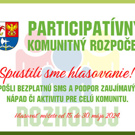 Spustili sme hlasovanie v Participatívnom-komunitnom rozpočte TSK