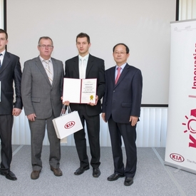 Študenti Trenčianskej univerzity vyhrali súťaž KIA Innovation Award 2014