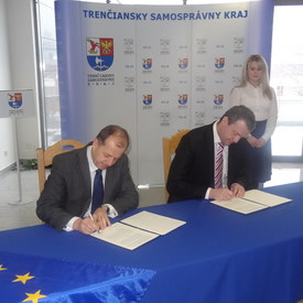 Trenčianska župa podpísala memorandum o spolupráci s mestom Trenčín