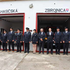 V Dolnom Lieskove a Tŕstí majú nové hasičské zbrojnice