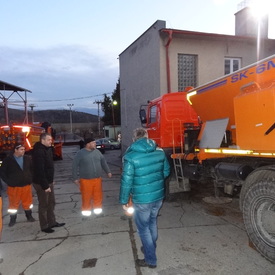 Župan navštívil SC TSK, policajtov, hasičov a banských záchranárov