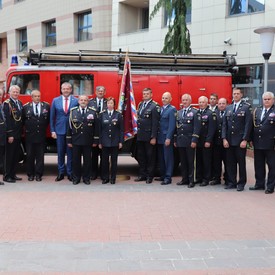 Župan prijal zástupcov dobrovoľných hasičov z kraja 