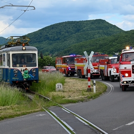 Trenčianska elektrická železnica opäť prilákala stovky návštevníkov