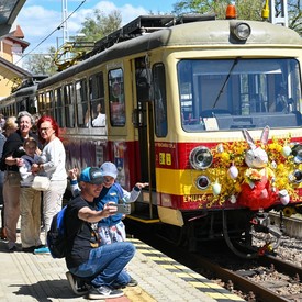 Veľkonočná električka sa tešila veľkému záujmu návštevníkov