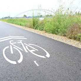 Bude to jeden z najkrajších úsekov Vážskej cyklomagistrály