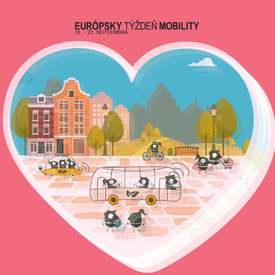 Buďme zdraví, cestujme ekologicky, podporte aj vy Európsky týždeň mobility!