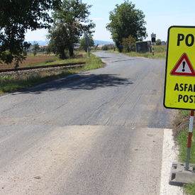 Rekonštrukcie župných ciest sú v každom okrese v plnom prúde