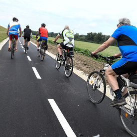 Za 4 mesiace sa prvým úsekom Vážskej cyklomagistrály previezlo viac ako 13 tisíc cyklistov